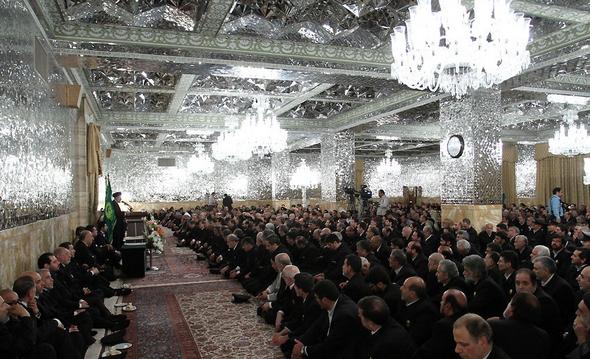 تصاویر : مراسم اهدای احکام خدام حرم مطهر رضوی