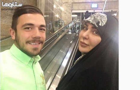همسر و پسر قلعه نویی + عکس