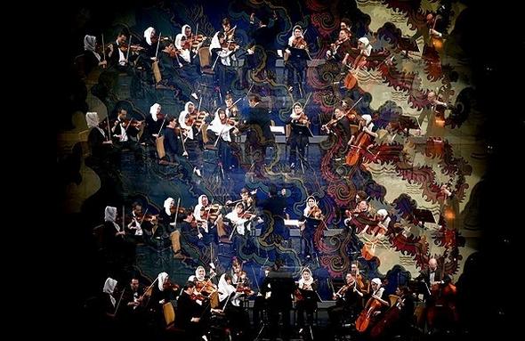 تصاویر : اولین کنسرت دوستی ایران و فرانسه