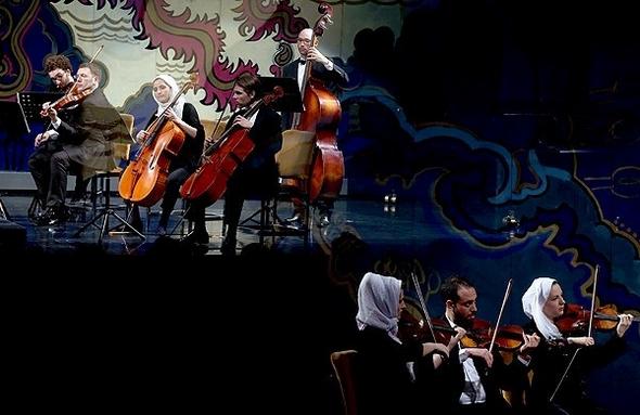 تصاویر : اولین کنسرت دوستی ایران و فرانسه