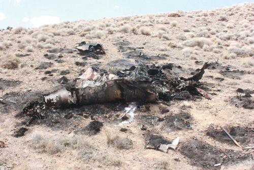 سقوط جنگنده F7 در اصفهان / نجات 2 خلبان