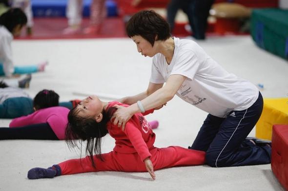 تصاویر : تربیت کودکان چینی برای المپیک
