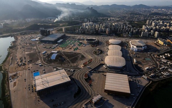 تصاویر : آماده سازی ریو برای المپیک