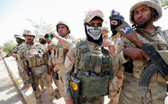 تصاویر : ورود نیروهای عراقی به «فلوجه»