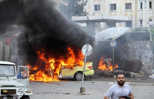 تصاویر : حمله داعش به هفت نقطه سوریه