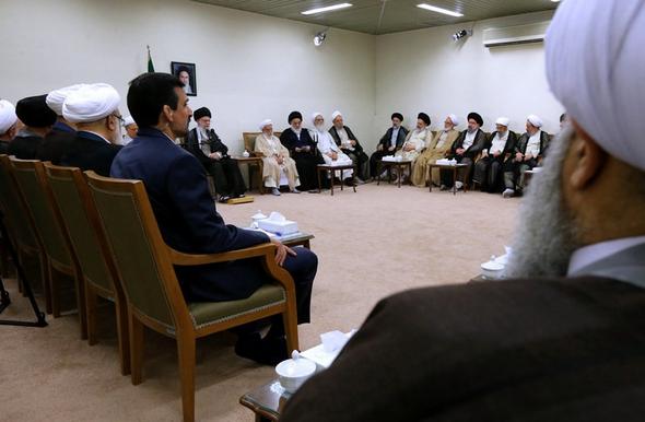 تصاویر : دیدار اعضای مجلس خبرگان با رهبرمعظمانقلاب