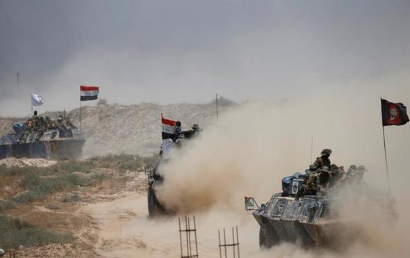 تصاویر : همراه ارتش عراق در فلوجه
