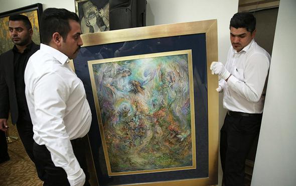 تصاویر : حراج 25 میلیاردی آثار هنری در تهران