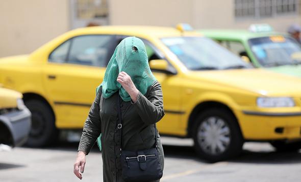 تصاویر : افزایش کم‌سابقه دمای‌هوا در تهران