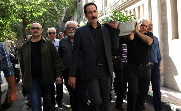 تصاویر : تشییع پیکر زنده یاد ملیحه نیکجومند