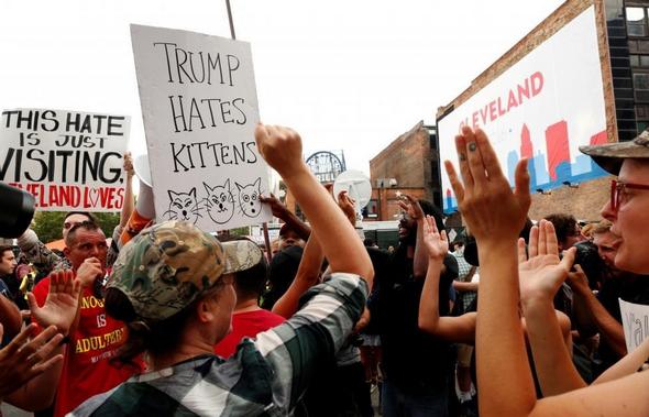 تصاویر : تظاهرات علیه ترامپ