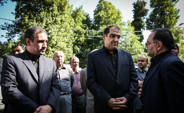 تصاویر : تشییع پیکر مرحوم علی دادمان