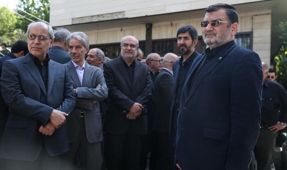 تصاویر : تشییع پیکر مرحوم علی دادمان