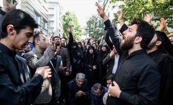 تصاویر : تشییع پیکر مرحوم علی دادمان