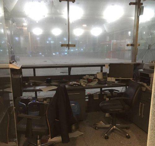 انفجار و تيراندازي در بخش مسافرین فرودگاه آتاتورک استانبول + تصویر