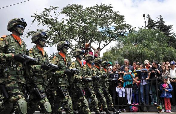 تصاویر : سالگرد استقلال کلمبیا