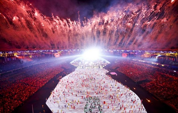 تصاویر : مراسم افتتاحیه المپیک ریو