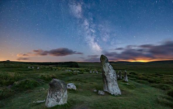 تصاویر : بارش شهابی در انگلیس