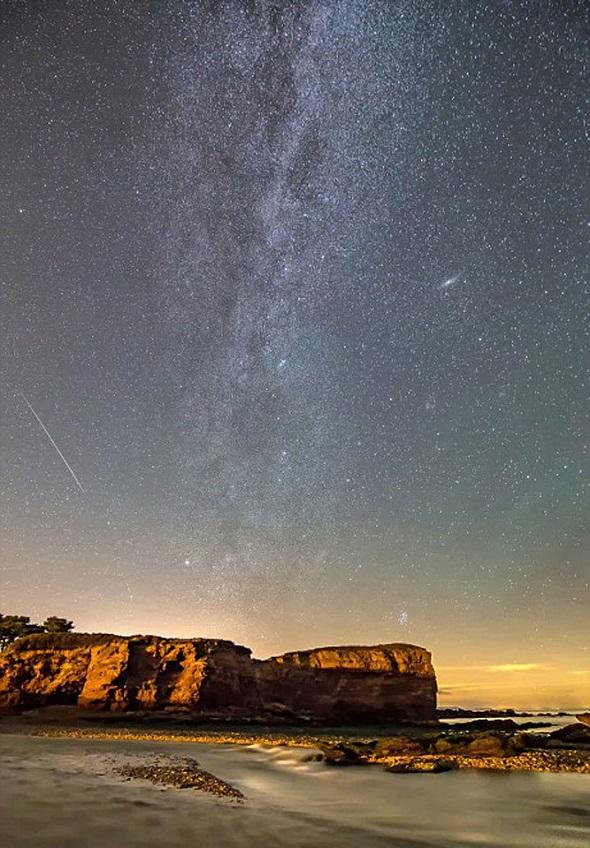 تصاویر : بارش شهابی در انگلیس