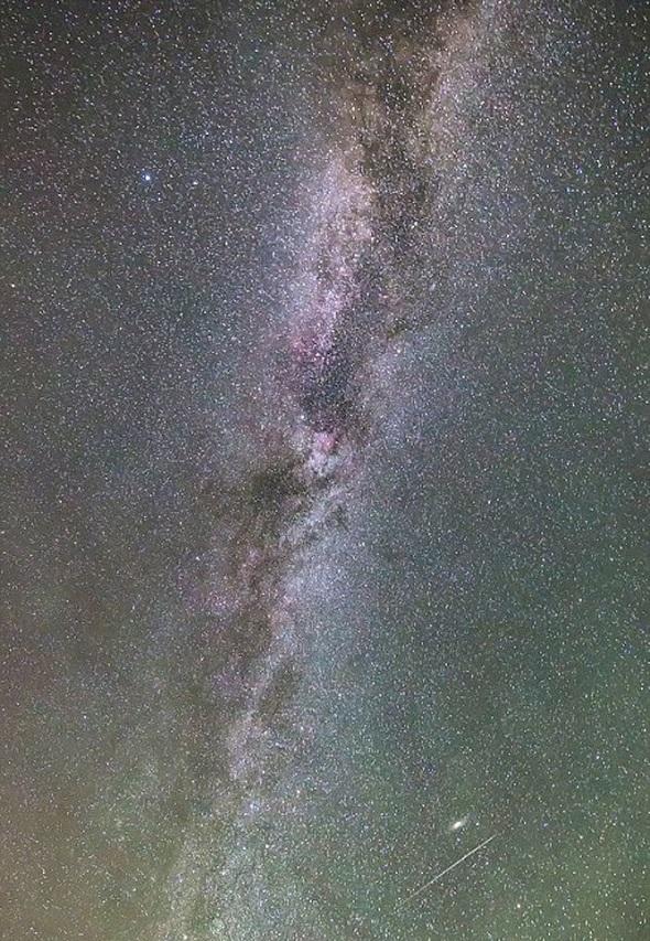 تصاویر : بارش شهابی در انگلیس