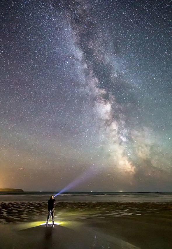 تصاویر : بارش شهابی در انگلیس