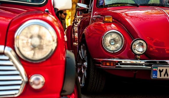 تصاویر : دومین دوره رالی خودروهای کلاسیک