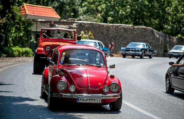 تصاویر : دومین دوره رالی خودروهای کلاسیک