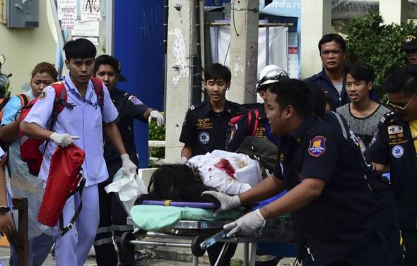 تصاویر : انفجارهای سریالی در تایلند
