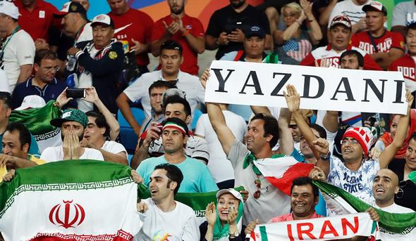 تصاویر : سومین طلای المپیک ایران با شاهکار یزدانی