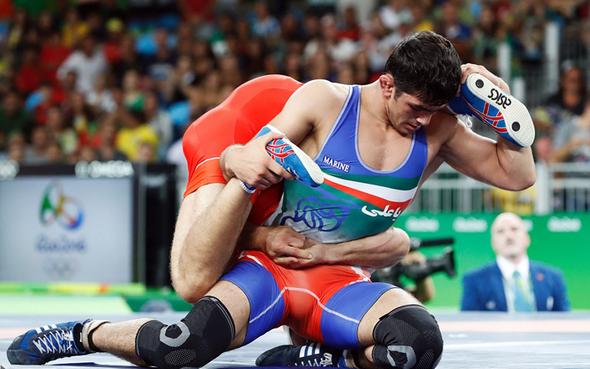 تصاویر : سومین طلای المپیک ایران با شاهکار یزدانی