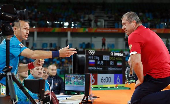 تصاویر : سومین طلای المپیک ایران با شاهکار یزدانی