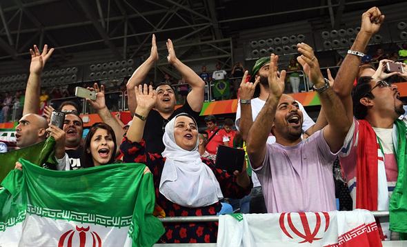 تصاویر : سومین طلای المپیک ایران با شاهکار یزدانی