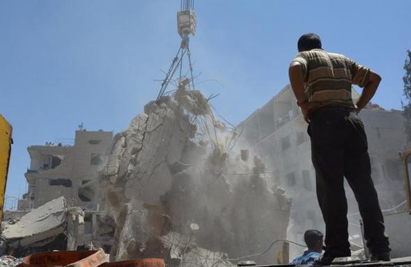 تصاویر : انفجار مهیب در قامشلی سوریه