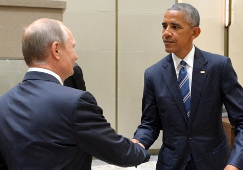 عکس/ جنگ سرد اوباما و پوتین