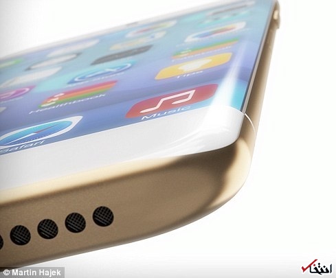 آیفون 7 با صفحه نمایش خمیده عرضه خواهد شد + عکس