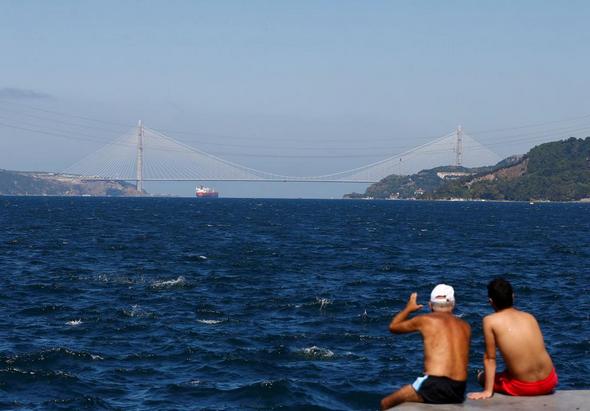 تصاویر : بزرگترین پل معلق جهان در ترکیه