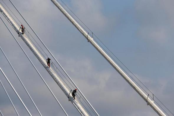 تصاویر : بزرگترین پل معلق جهان در ترکیه
