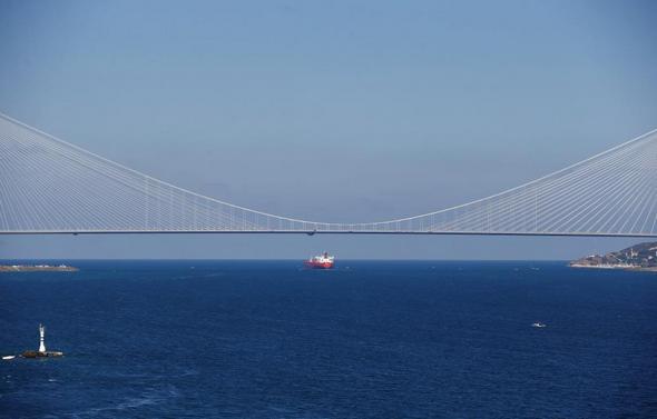 تصاوير : بزرگترين پل معلق جهان در تركيه