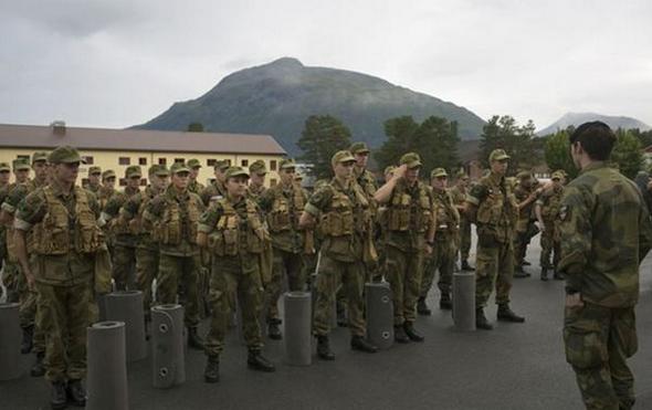 تصاویر : خدمت سربازی زنان در نروژ