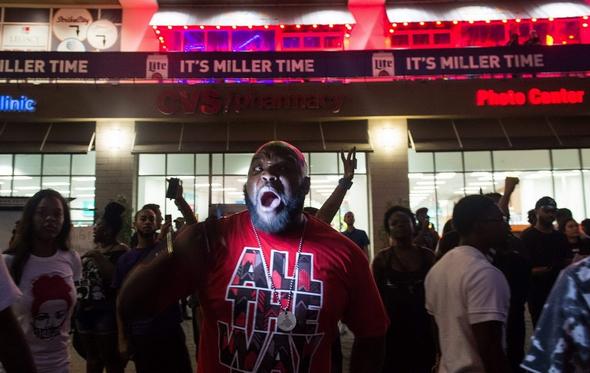 تصاویر : آشوب در شارلوت آمریکا