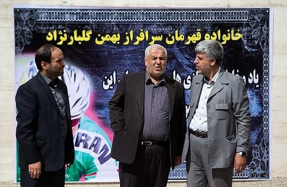 تصاویر : تشییع دوچرخه سوار پارالمپیکی