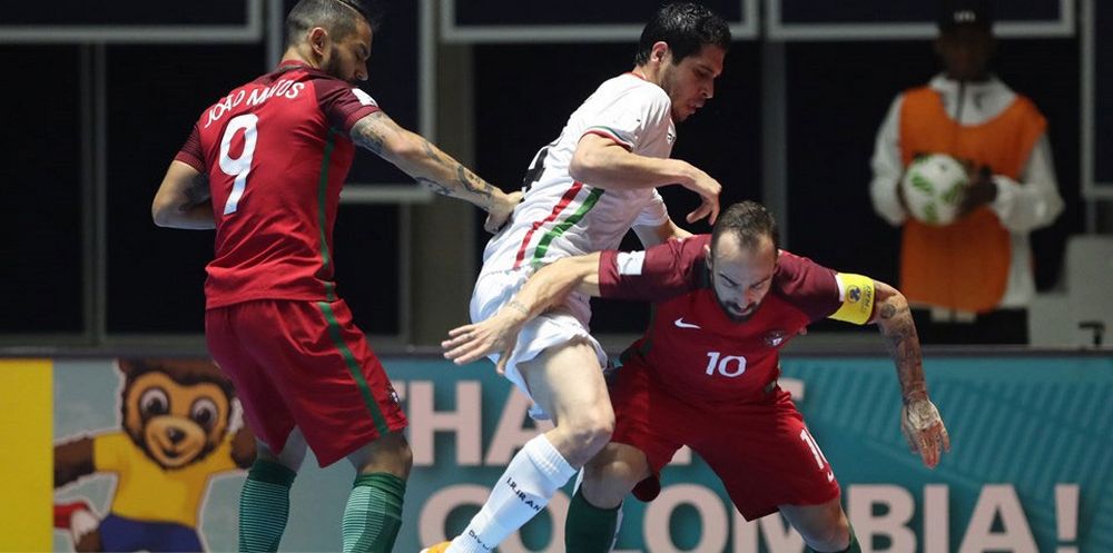 تصاویر : پیروزی تیم فوتسال ایران مقابل پرتغال