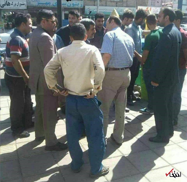 تصاویر: استقبال ویژه مردم رودبار از حضور احمدی‌نژاد در خیابان!
