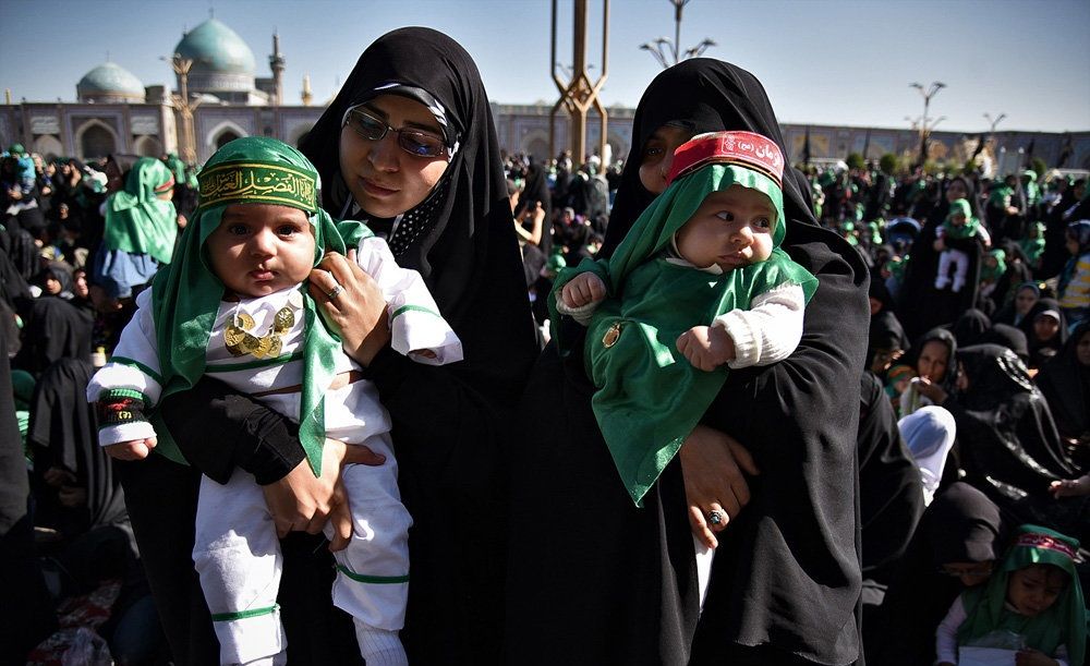 تصاویر : مراسم شیرخوارگان حسینی