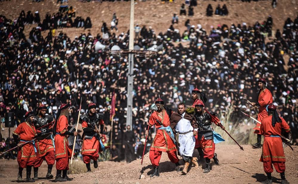 تصاویر : بزرگترین تعزیه میدانی کشور