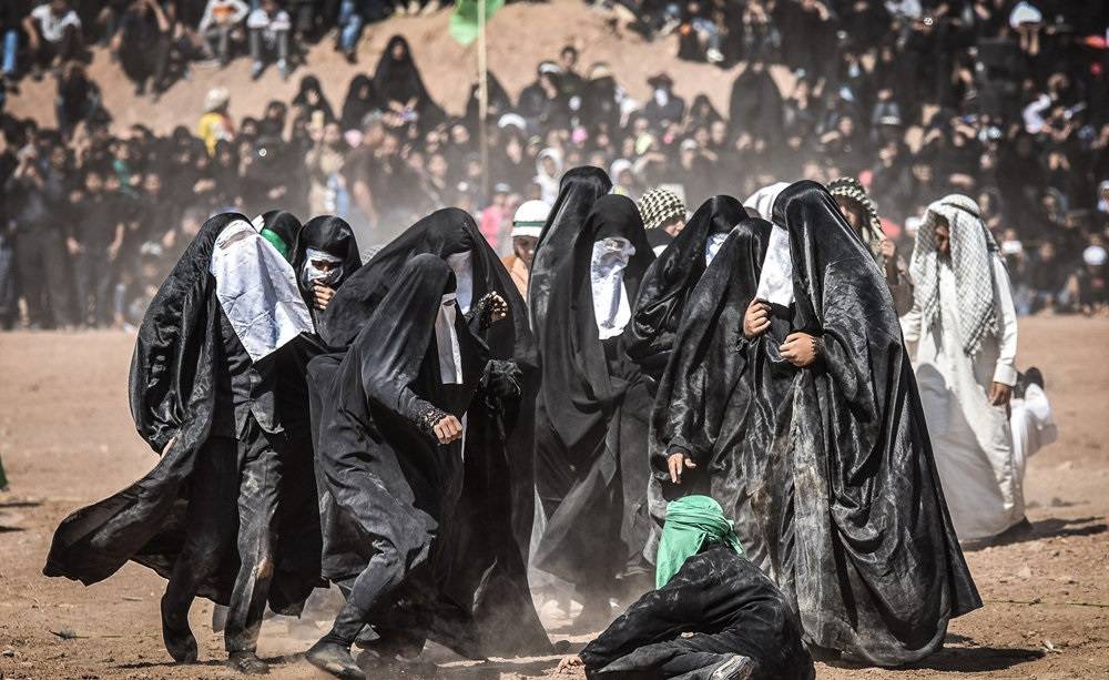 تصاویر : بزرگترین تعزیه میدانی کشور