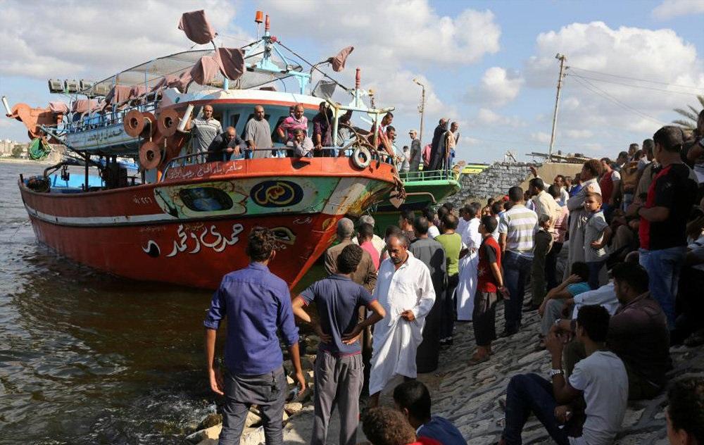 تصاویر : غرق شدن پناهجویان در آبهای مصر