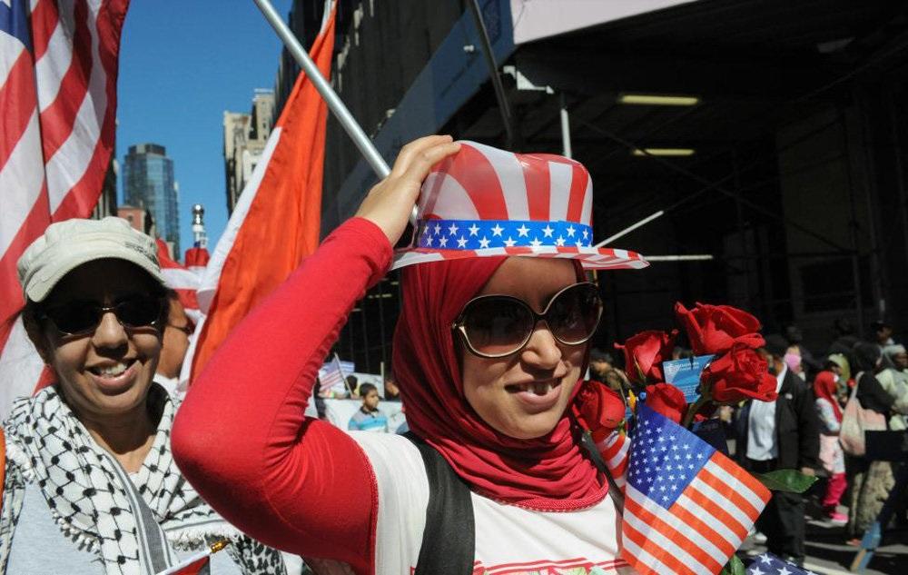 تصاویر : رژه مسلمانان در نیویورک‎