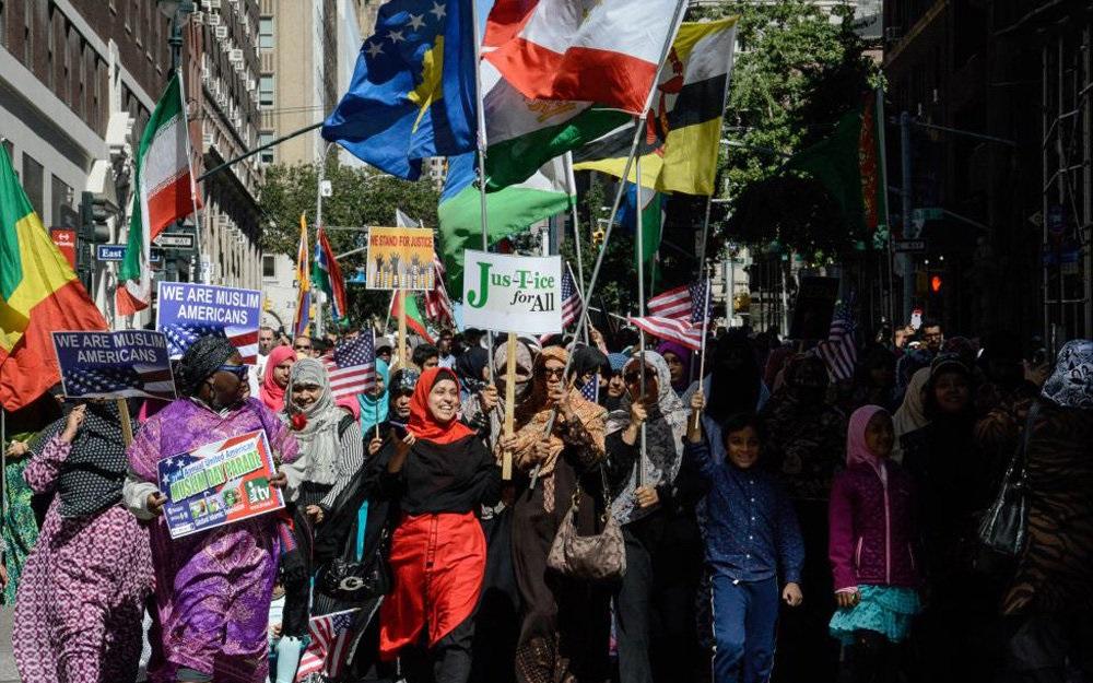 تصاویر : رژه مسلمانان در نیویورک‎