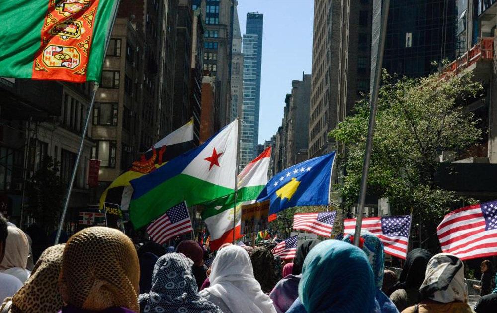 تصاویر : رژه مسلمانان در نیویورک‎